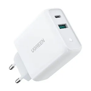 Ugreen CD170 38W PD USB & USB-C White Fast Charger