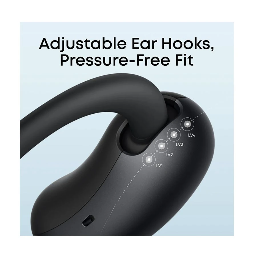 Anker Soundcore AeroFit 2 Black Bluetooth Open-Ear Earbuds