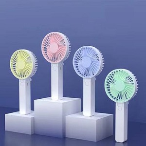 N12 Portable Mini Desktop Air Cooler Rechargeable Folding Fan