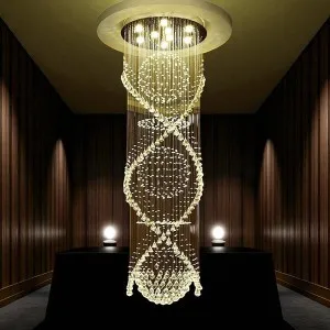 Qulik Modern Celestial DNA Chandelier Hanging Dragon Ball LED Ceiling Light (QL-8030)