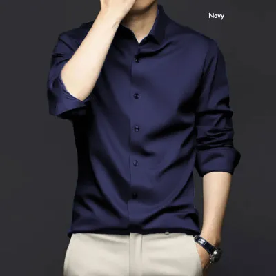 Men's Lightweight Formal Shirt, Wrinkle-Free, Sizes M to XL