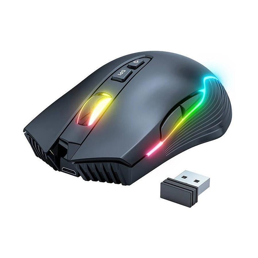 Onikuma CW905 RGB Wireless Black Gaming Mouse