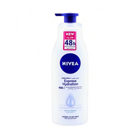 Nivea Express Hydration Deep Moisture Serum Body Lotion 400ml (UAE)