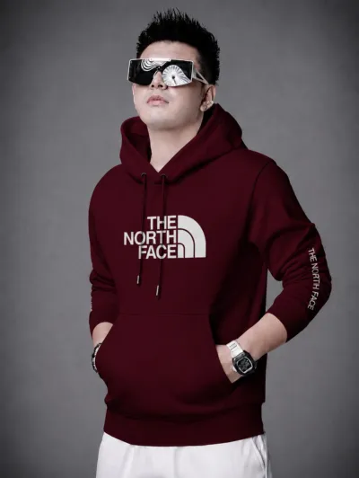 Unisex Pure Cotton Semi Baggy Hoodie, 330-350 GSM, Sizes M to XL