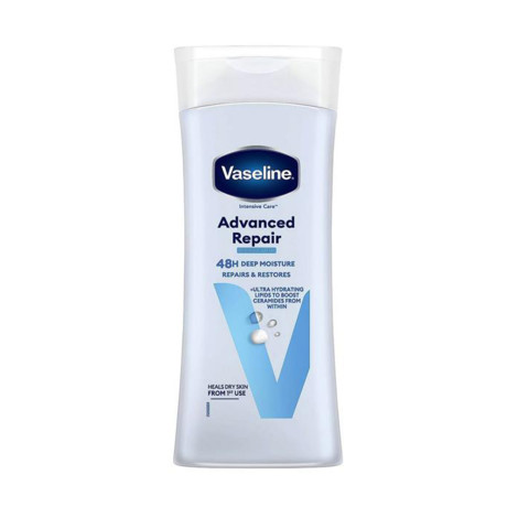 Vaseline Intensive Care Advance Repair Fragrance Free 48H Deep Moisture Body Lotion 400ml (Poland)