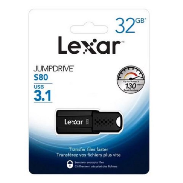 Lexar JumpDrive S80 USB3.1 Pen Drive- 32GB