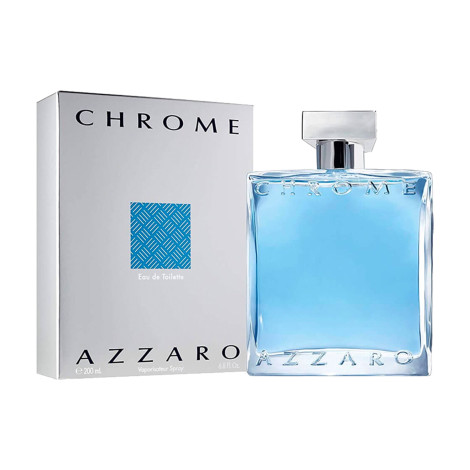 Azzaro Chrome Eau De Toilette Vaporisateur Spray 200ml (Italy)