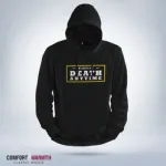 “Warning Death” Islamic Hoodie (Black)