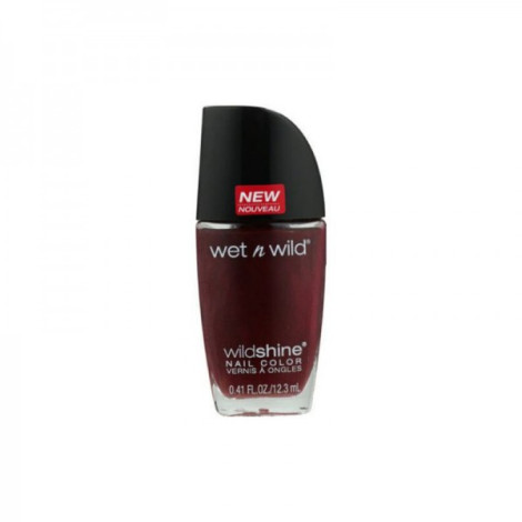 Wet n Wild Wild Shine Nail Color E486C- Burgundy Frost (USA)