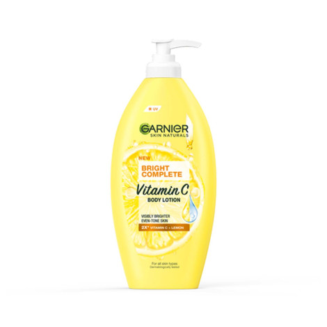 Garnier New Bright Complete Vitamin C Body Lotion 400ml (Thailand)