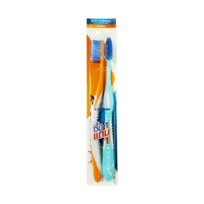 Victory Soft & Spiral Toothbrush Twin Pack (Thailand)
