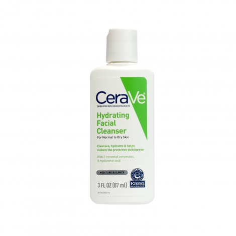CeraVe Hydrating Facial Cleanser 87ml (USA)