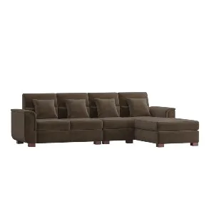 Regal L-Shape Sofa-Paris