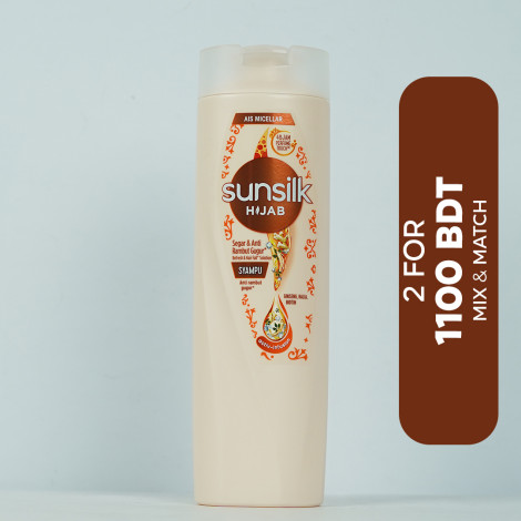 Sunsilk Hijab Refresh & Hair Fall Solution Shampoo 300ml (Thailand)