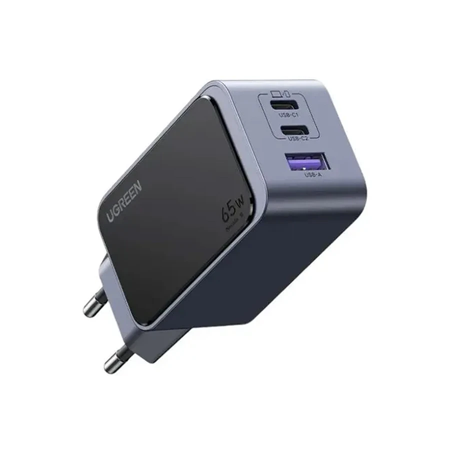 UGREEN Nexode S X553 65W GaN USB & Dual USB-C Charger (2 Pin, EU)