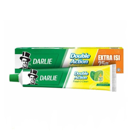 Darlie Double Action Fresh + Clean Toothpaste 150g+25g (China)