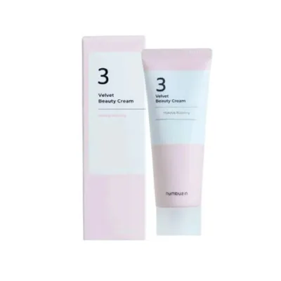 Numbuzin No.3 Makeup Boosting Velvet Beauty Cream 60ml (Korea)