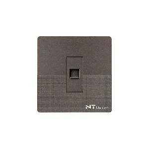 NT blu-ray Chrome Gray Telephone Socket