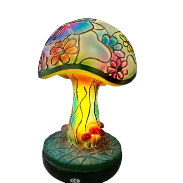 Corner Table Lamp Mushroom