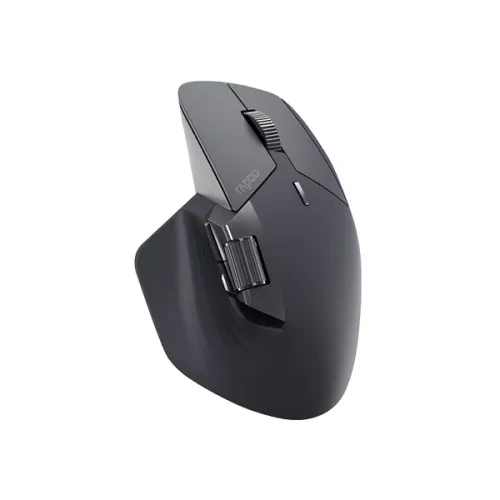 Rapoo MT760 Rechargeable Tri-Mode Wireless Mouse – Black Color