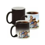 Customized Printed Magic Mug – Black