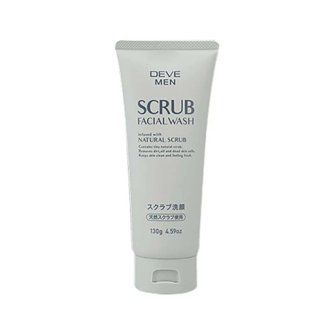 Deve Men Scrub Facial Cleanser 130g (Japan)