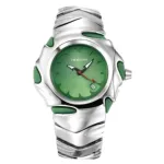 DENVOSI Premium Metal Watch – Bold Design (Green Dial)
