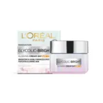 L'Oreal Glycolic Bright Glowing Day Cream SPF17 50ml (Indonesia)