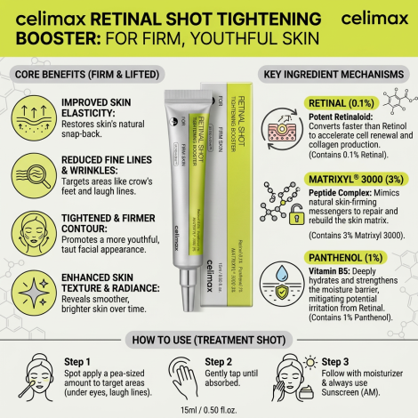 Celimax Retinal Shot Tightening Booster 15ml (Korea)