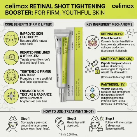Celimax Retinal Shot Tightening Booster 15ml (Korea)