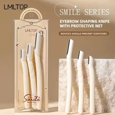 Lmltop Like Smile Beauty Tool Eyebrow Razors 3 Pcs