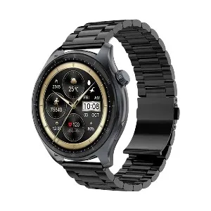 Fastrack Smart Elite Black AMOLED Bluetooth Calling Smart Watch
