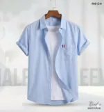 Men's Pure Remi Cotton Half Sleeve Shirt, Sizes M, L and XXL