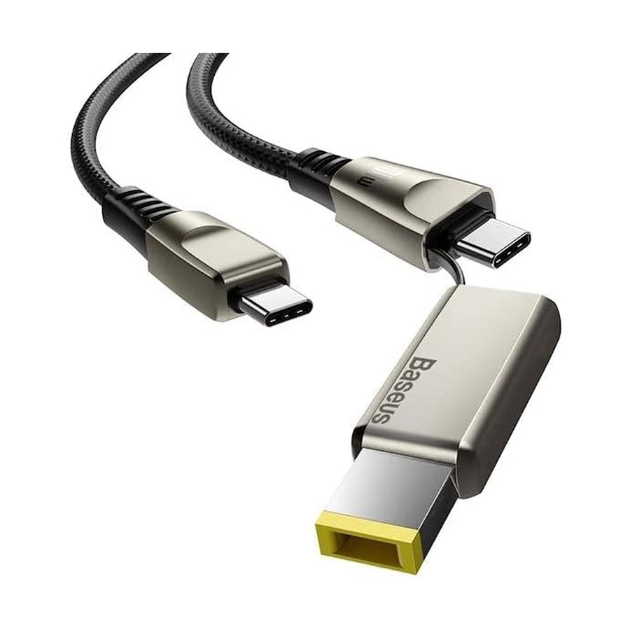 Baseus CA1T2-B01 Flash Series USB-C to Type-C & DC Cable 2m Black