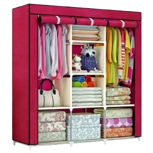 3 layer cloth wardrobe