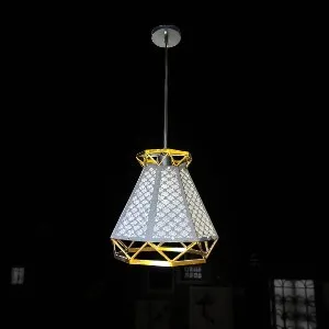 Qulik Modern Diamond Frame 3 Color Hanging Lights (QL-8805-1)