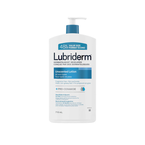 Lubriderm Unscented Lotion 710ml (Canada)