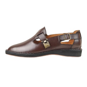 Peshwari Half Shoe – Coffee