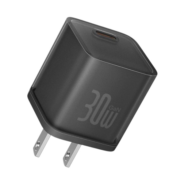 Baseus P10162505113-01 USB-C 30W GaN Black Charger