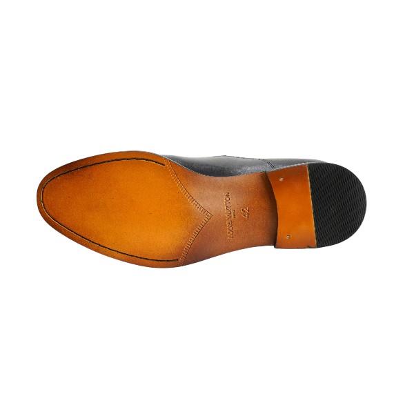 25002-Black Formal Genuine Cow Leather Oxford Formal Shoes For Men