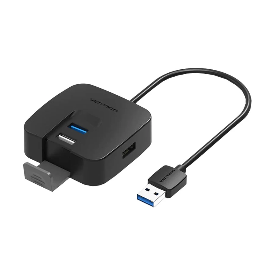 Vention CHABB USB to 4-Port USB 3.0 and 2.0 Hub Black