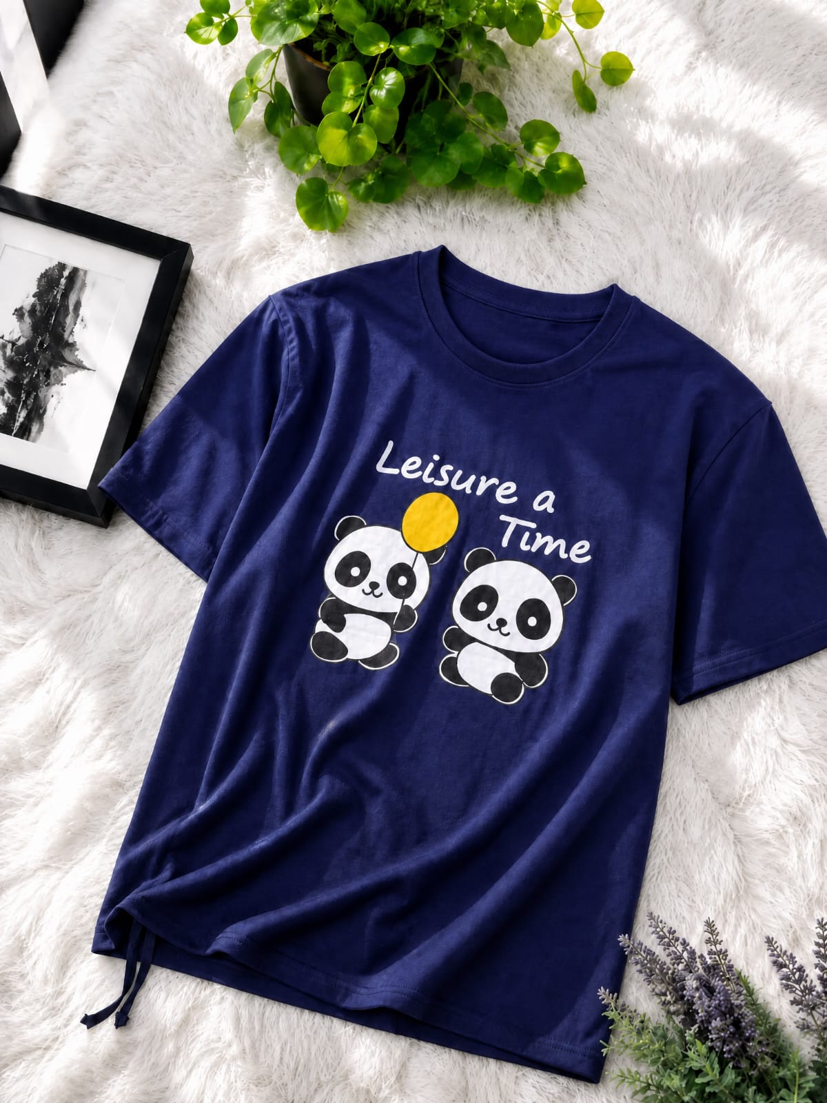 Women's 160 GSM Cotton Drop Shoulder Tee, DTF Print, 25 Inch Length