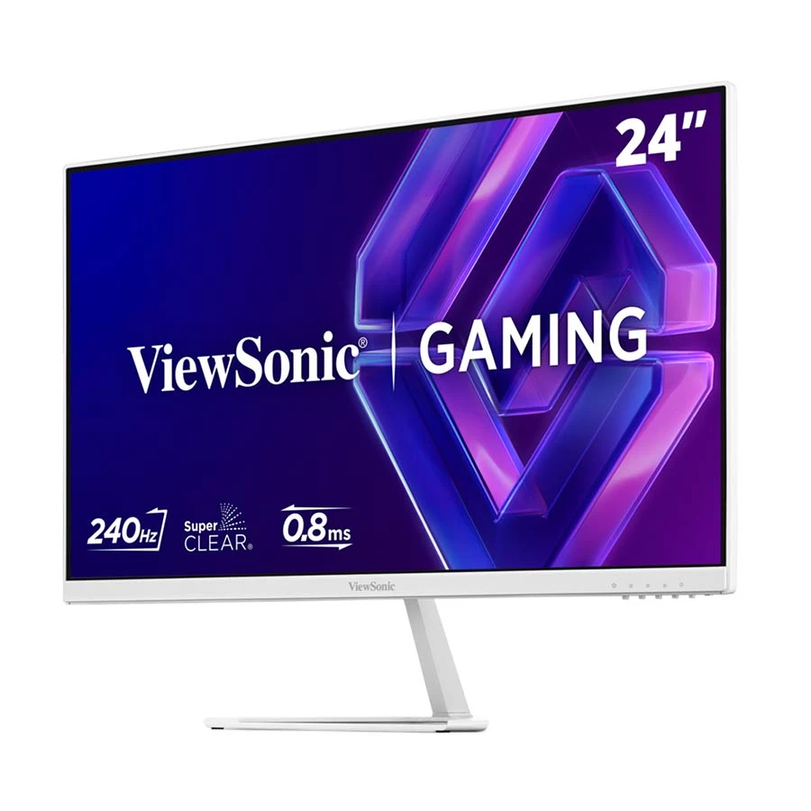 ViewSonic VX24G30-W 23.8 Inch FHD 240Hz IPS Gaming Monitor White