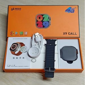 W&O Little Star X9 CALL 4G Android Smartwatch with Super AMOLED Display – 1GB/16GB
