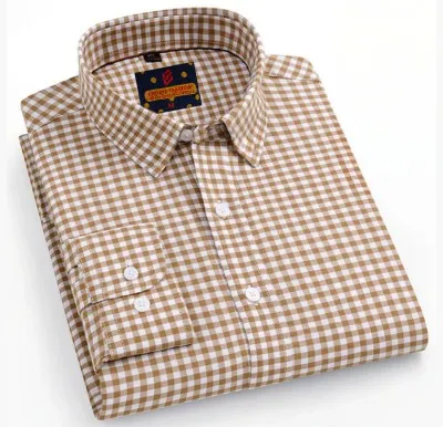 Mens long sleeve Grameen check shirt