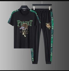 Men's Mesh T-Shirt and Full Pant Set in 5 Colours, Sizes M to XL