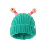 Winter Child Cute LED Little Monster Hat