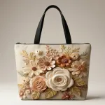 Stylish 3d design ladies bag