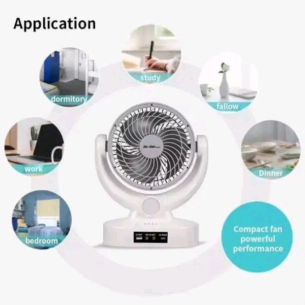 Megatop MT-801 Rechargeable Fan