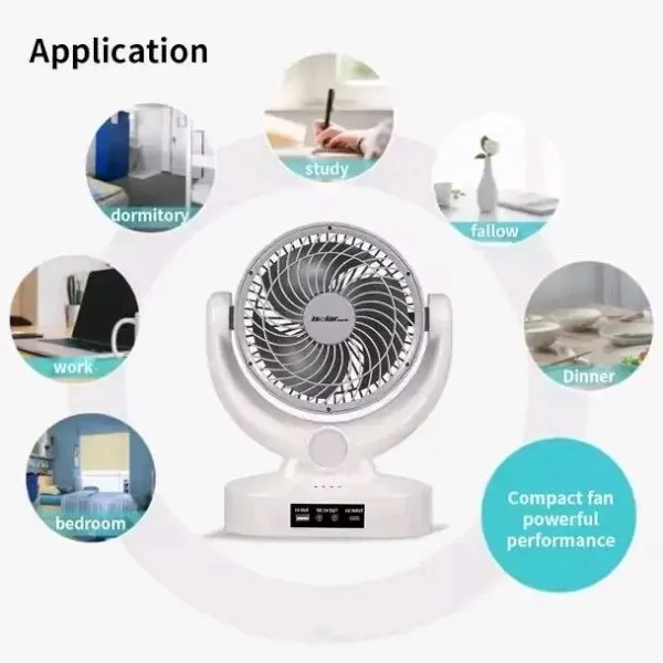 Megatop MT-801 Rechargeable Fan